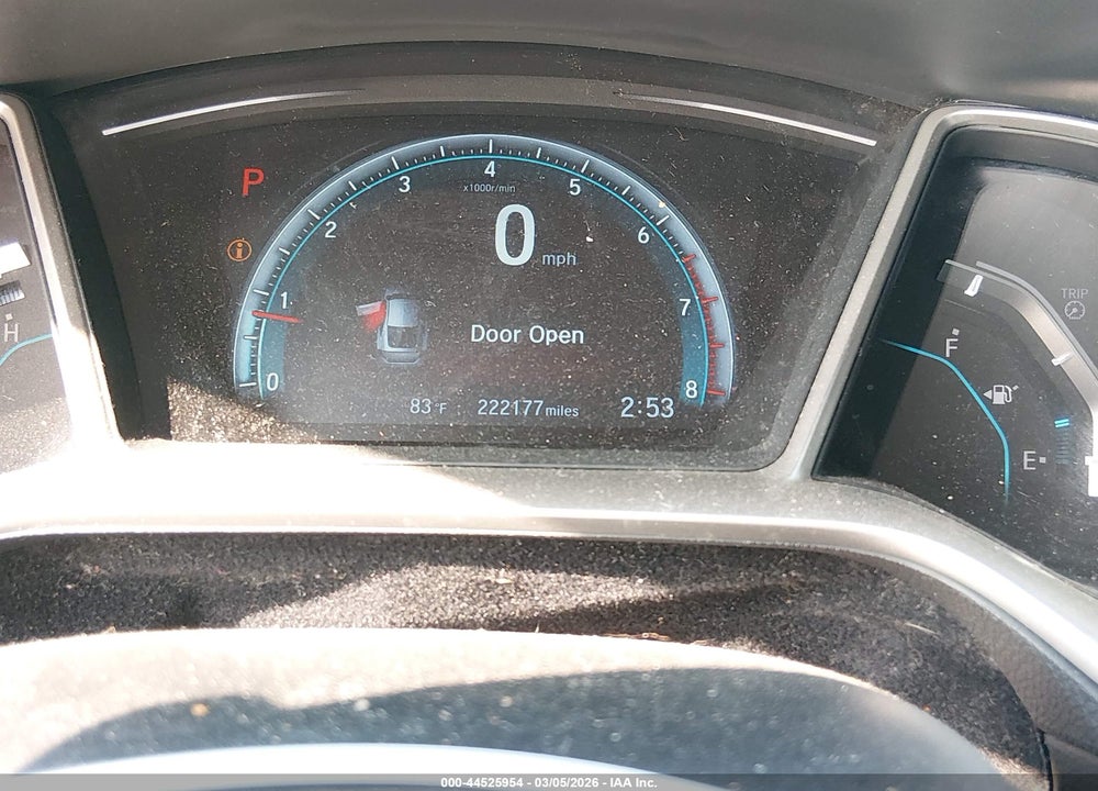 2016 HONDA CIVIC EX-T VIN: 2HGFC3B33GH350921