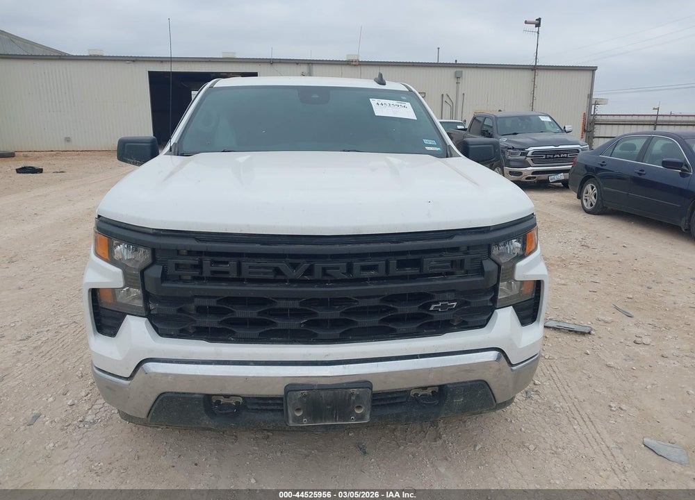 2023 CHEVROLET SILVERADO 1500 4WD  SHORT BED WT VIN: 1GCPDAEK3PZ324407