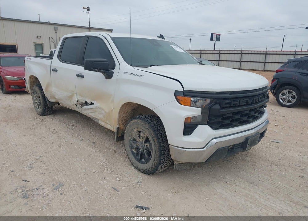 2023 CHEVROLET SILVERADO 1500 4WD  SHORT BED WT VIN: 1GCPDAEK3PZ324407