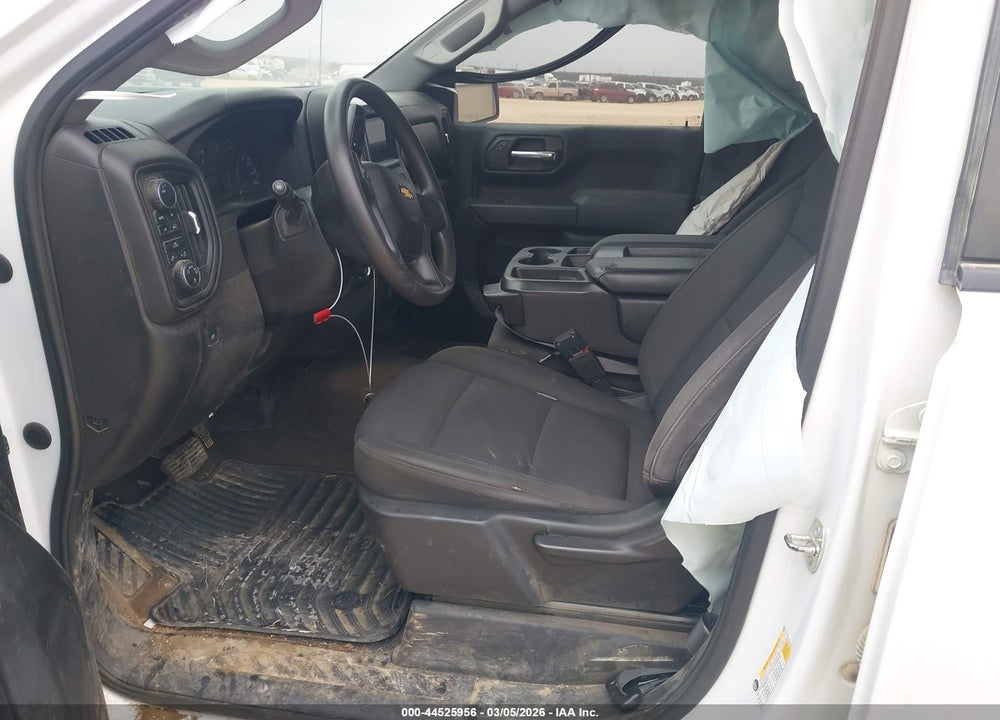 2023 CHEVROLET SILVERADO 1500 4WD  SHORT BED WT VIN: 1GCPDAEK3PZ324407