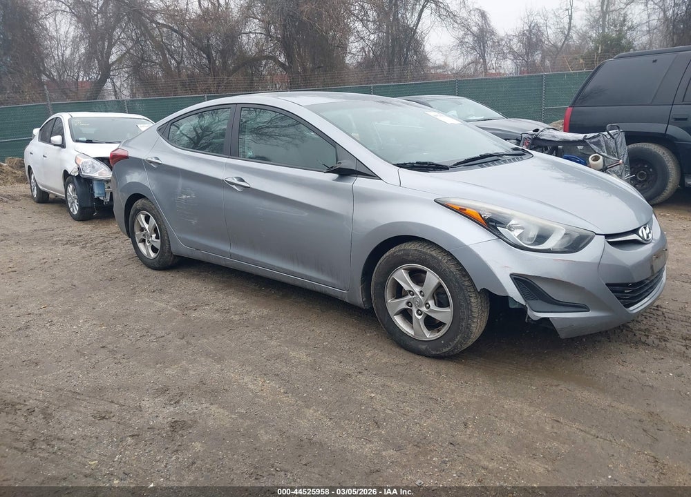 2015 HYUNDAI ELANTRA SE VIN: 5NPDH4AE0FH567963