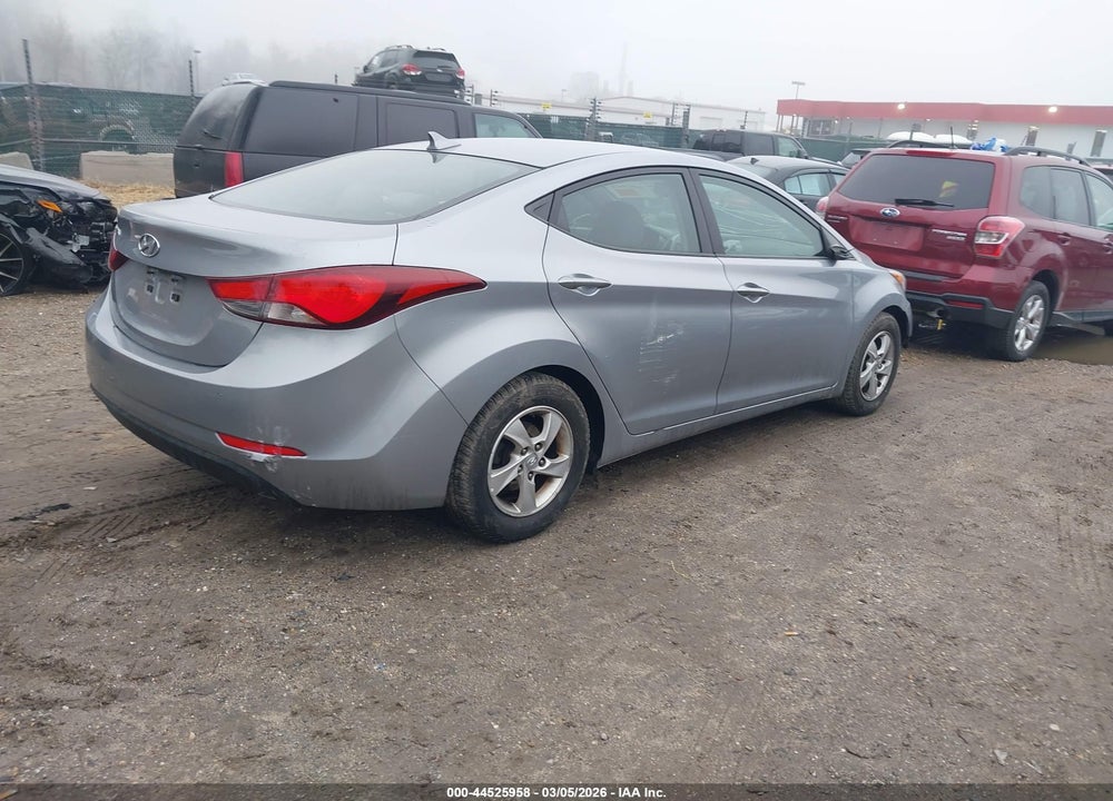 2015 HYUNDAI ELANTRA SE VIN: 5NPDH4AE0FH567963