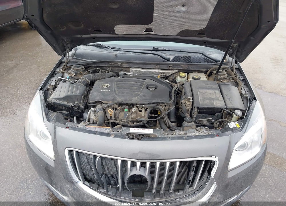 2011 BUICK REGAL CXL TURBO RUSSELSHEIM VIN: W04G05GV7B1111813