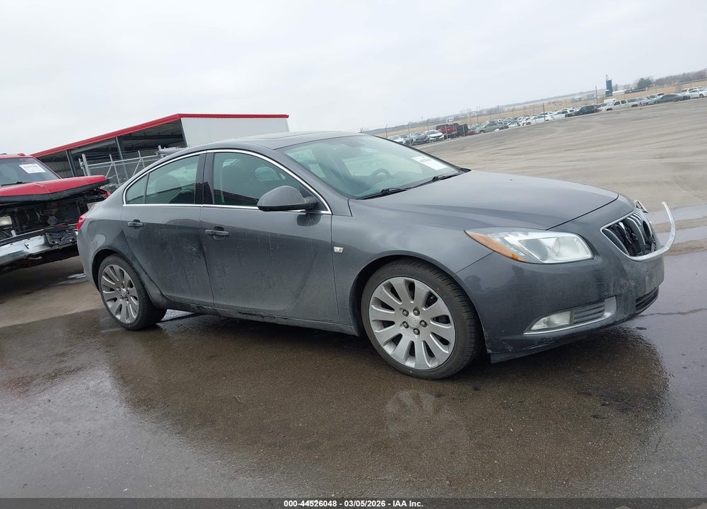 2011 BUICK REGAL CXL TURBO RUSSELSHEIM VIN: W04G05GV7B1111813