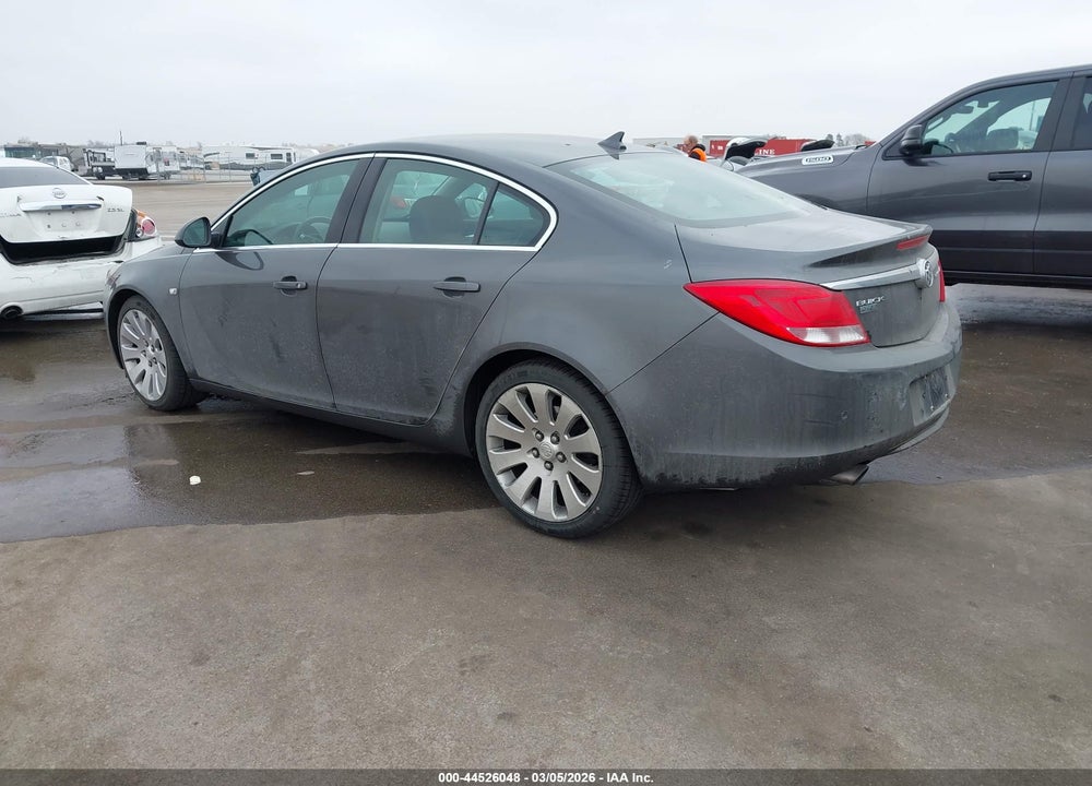 2011 BUICK REGAL CXL TURBO RUSSELSHEIM VIN: W04G05GV7B1111813