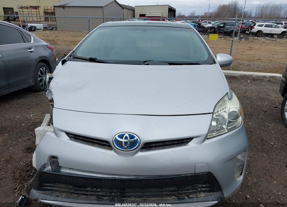 2013 TOYOTA PRIUS THREE VIN: JTDKN3DU5D5606511