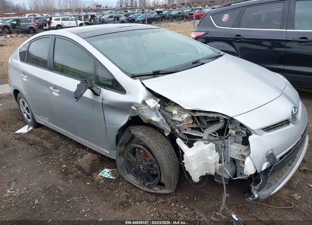 2013 TOYOTA PRIUS THREE VIN: JTDKN3DU5D5606511