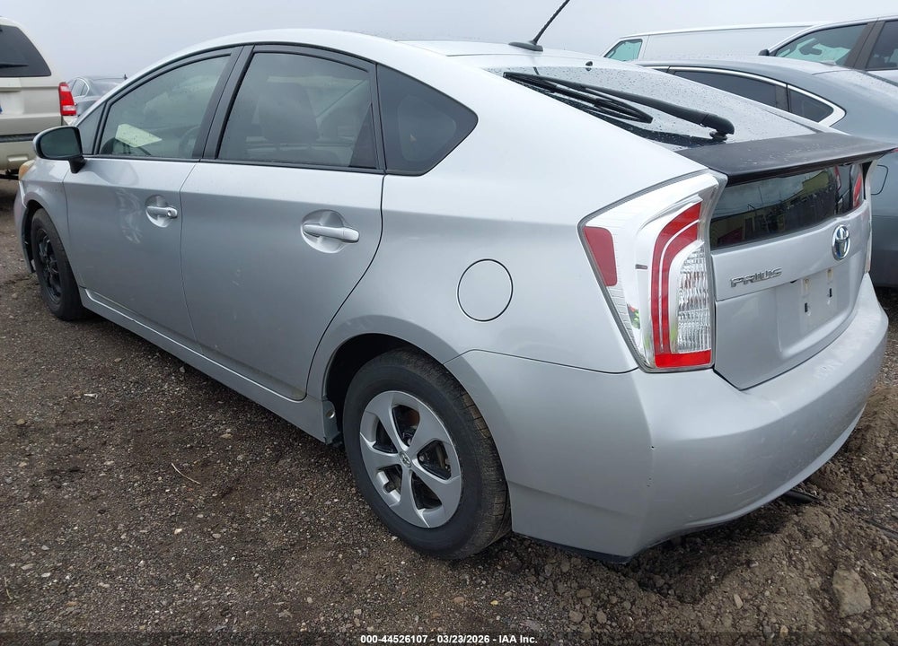 2013 TOYOTA PRIUS THREE VIN: JTDKN3DU5D5606511