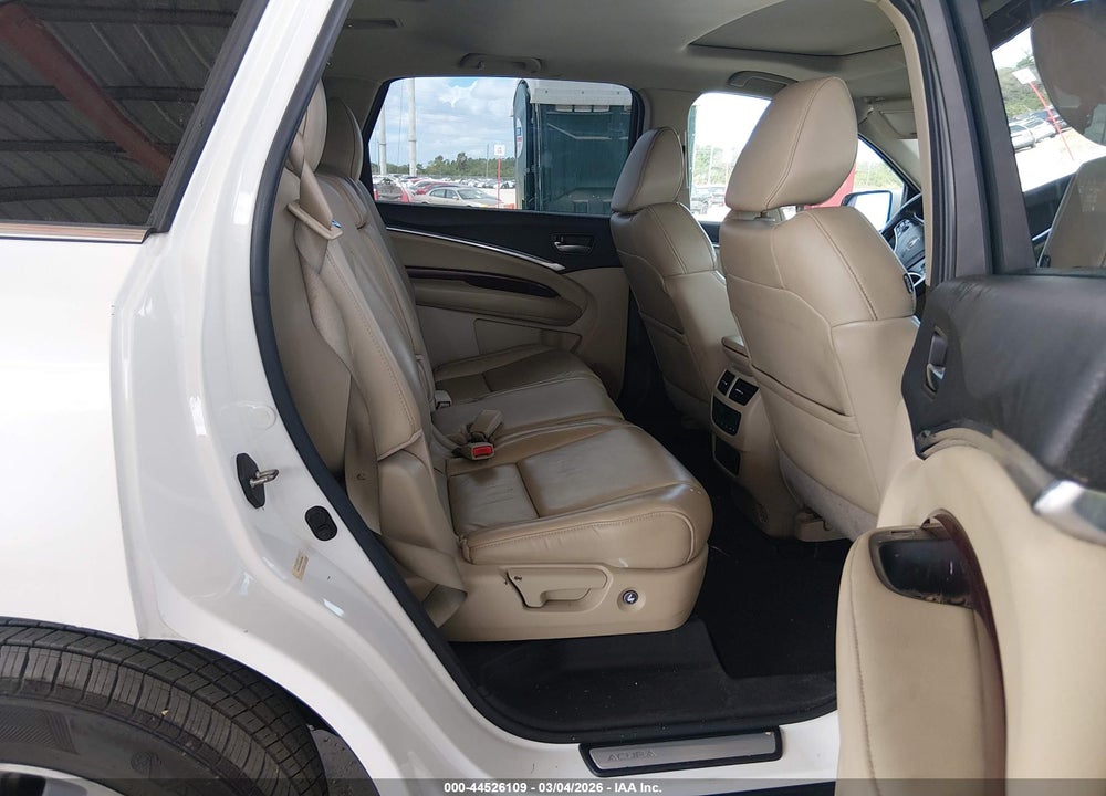 2015 ACURA MDX TECHNOLOGY PACKAGE VIN: 5FRYD3H45FB010662