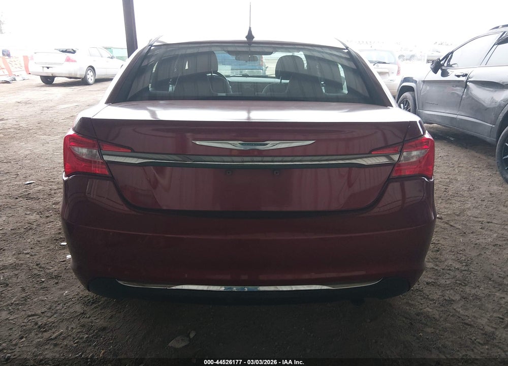 2013 CHRYSLER 200 TOURING VIN: 1C3CCBBB6DN714730