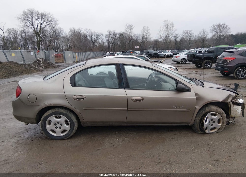 2000 PLYMOUTH NEON HIGHLINE VIN: 1P3ES46C3YD679405