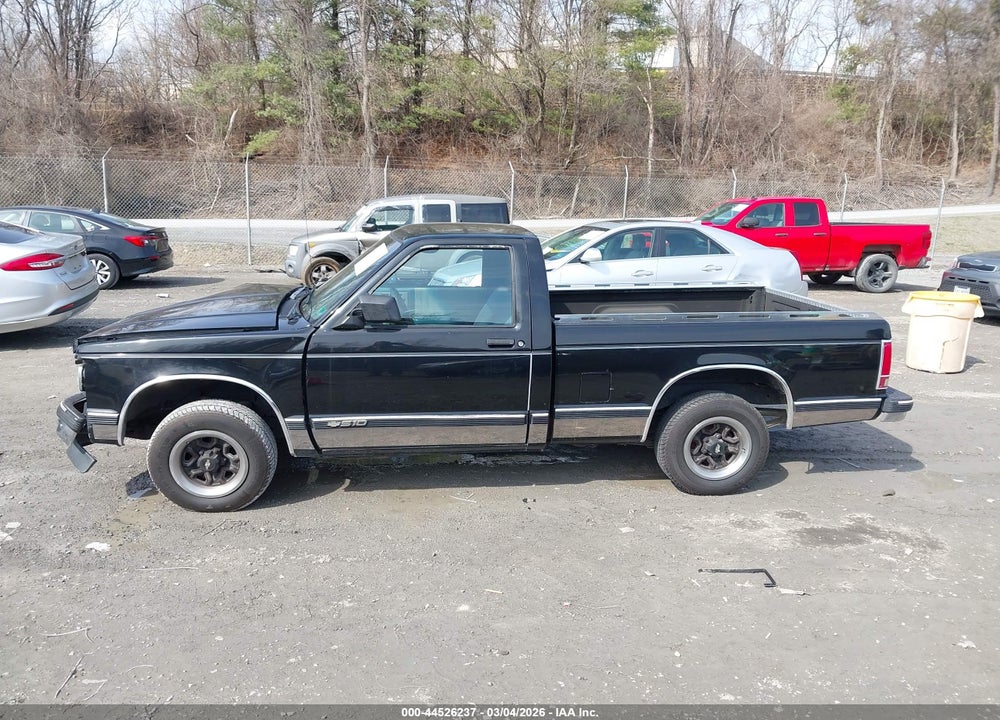 1992 CHEVROLET S TRUCK S10 VIN: 1GCCS14Z3N2170810