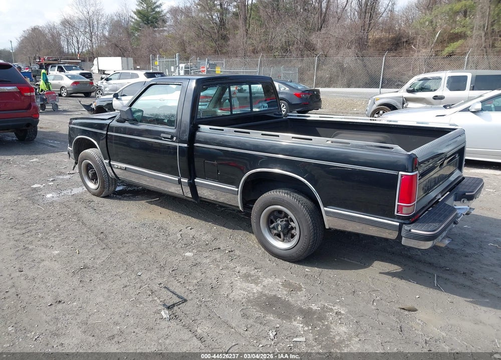 1992 CHEVROLET S TRUCK S10 VIN: 1GCCS14Z3N2170810
