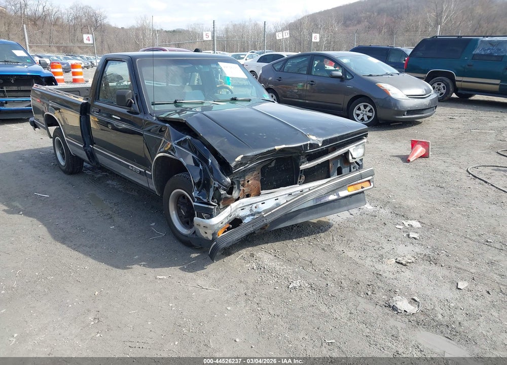 1992 CHEVROLET S TRUCK S10 VIN: 1GCCS14Z3N2170810