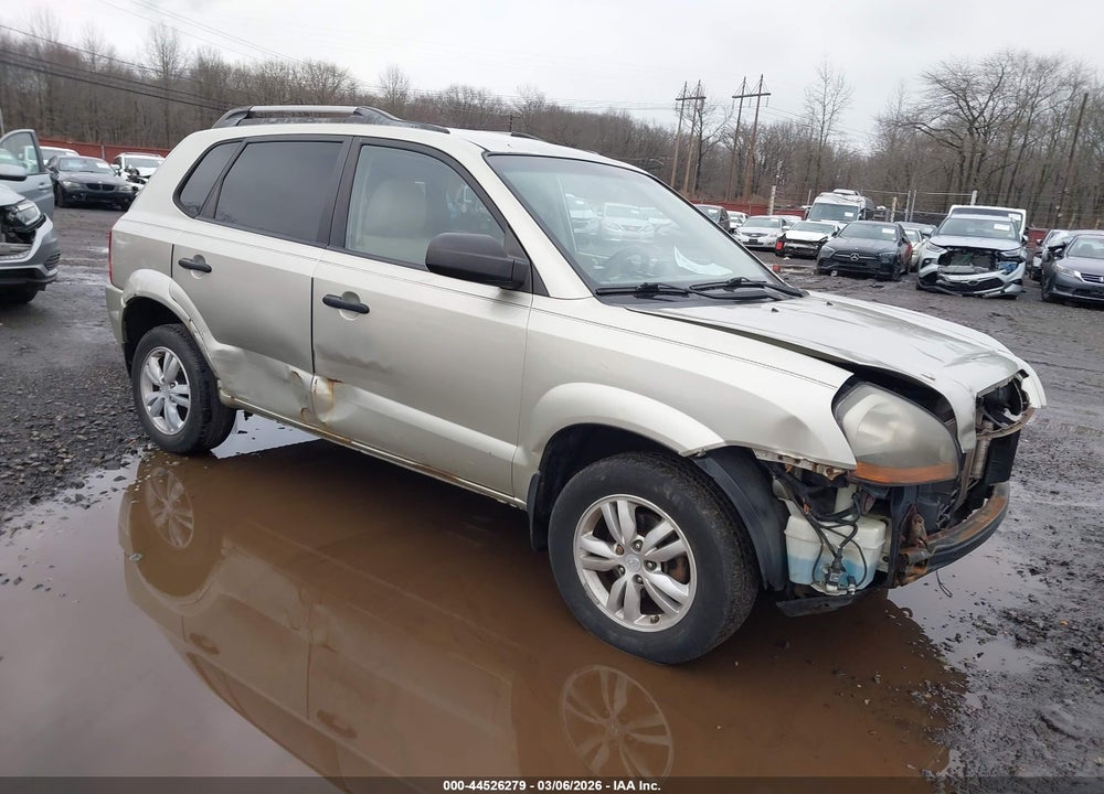 2009 HYUNDAI TUCSON GLS VIN: KM8JM12B99U007379