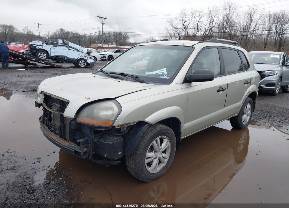 2009 HYUNDAI TUCSON GLS VIN: KM8JM12B99U007379