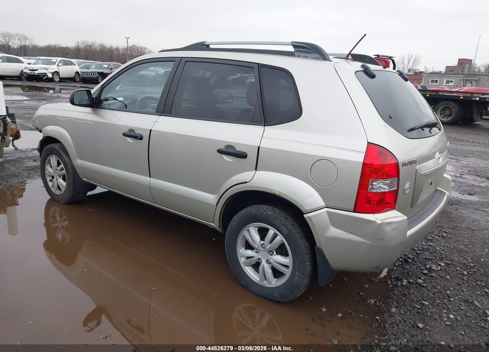 2009 HYUNDAI TUCSON GLS VIN: KM8JM12B99U007379