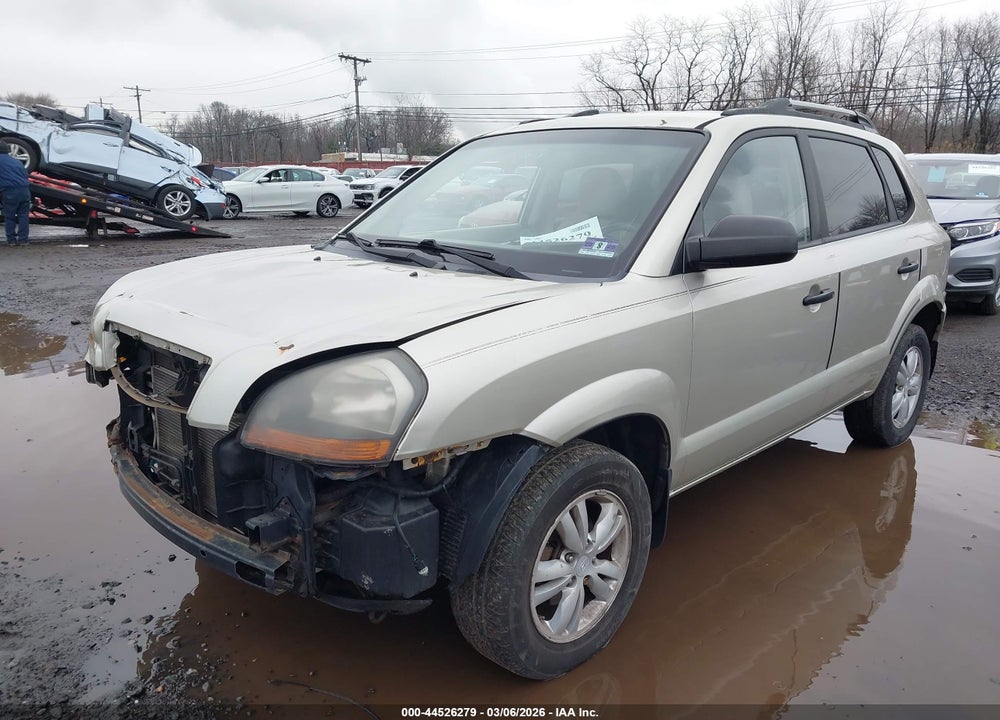 2009 HYUNDAI TUCSON GLS VIN: KM8JM12B99U007379