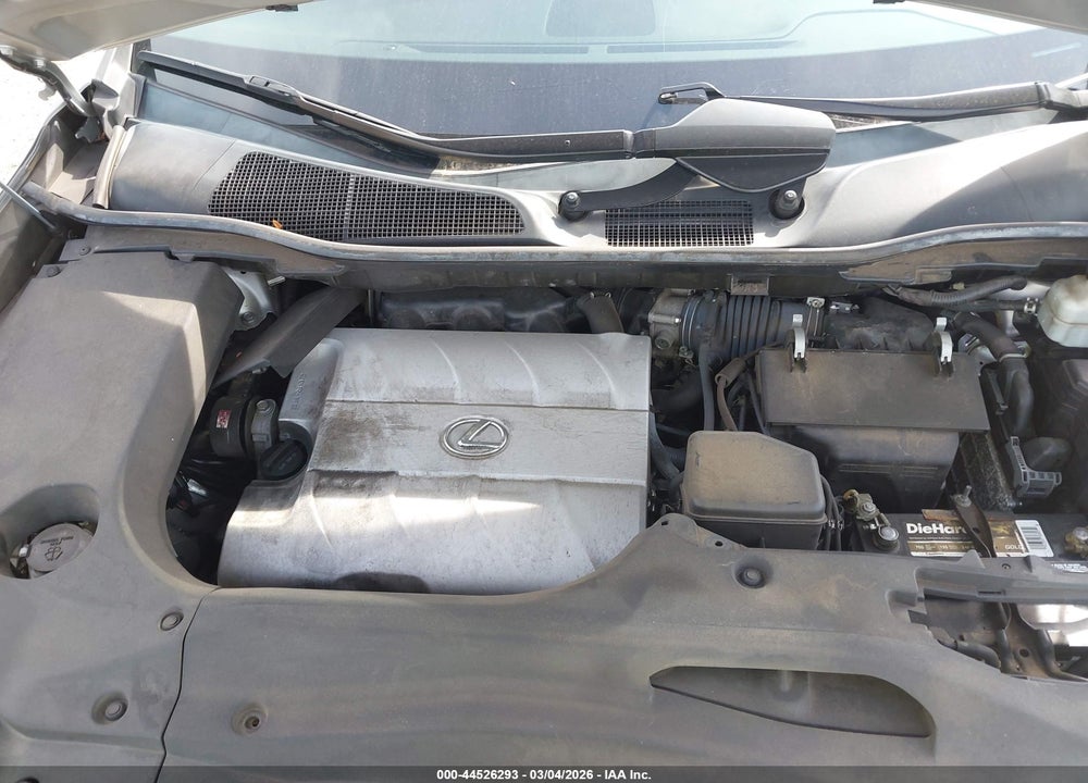 2012 LEXUS RX 350 VIN: 2T2ZK1BAXCC073766