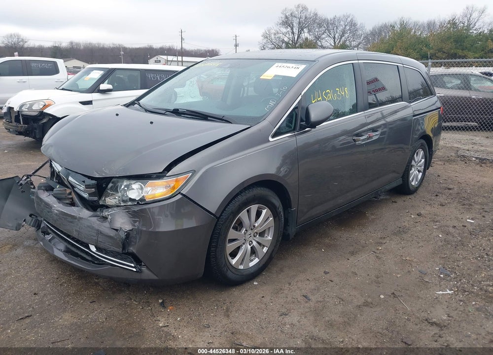 2016 HONDA ODYSSEY EX-L VIN: 5FNRL5H67GB115677