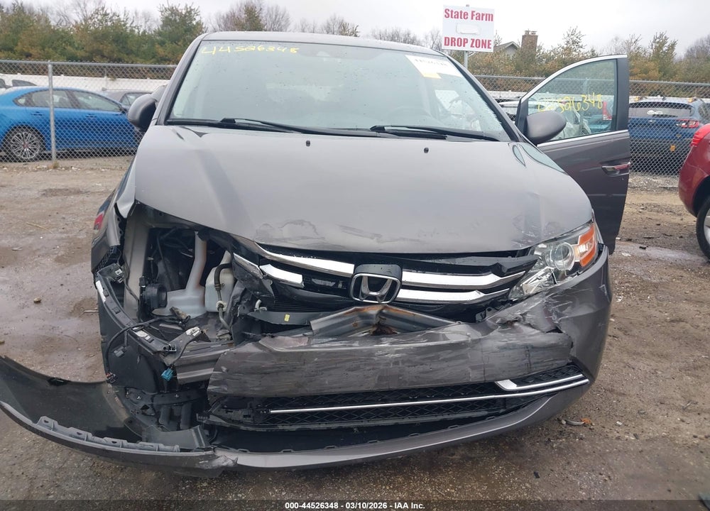 2016 HONDA ODYSSEY EX-L VIN: 5FNRL5H67GB115677