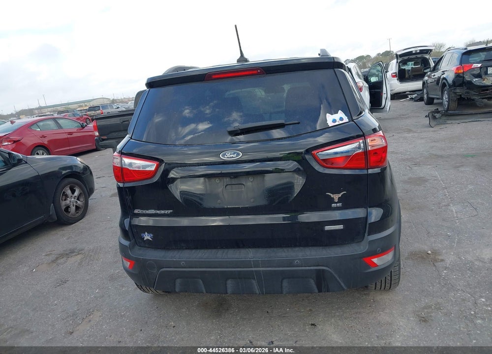 2018 FORD ECOSPORT SE VIN: MAJ3P1TE9JC214853
