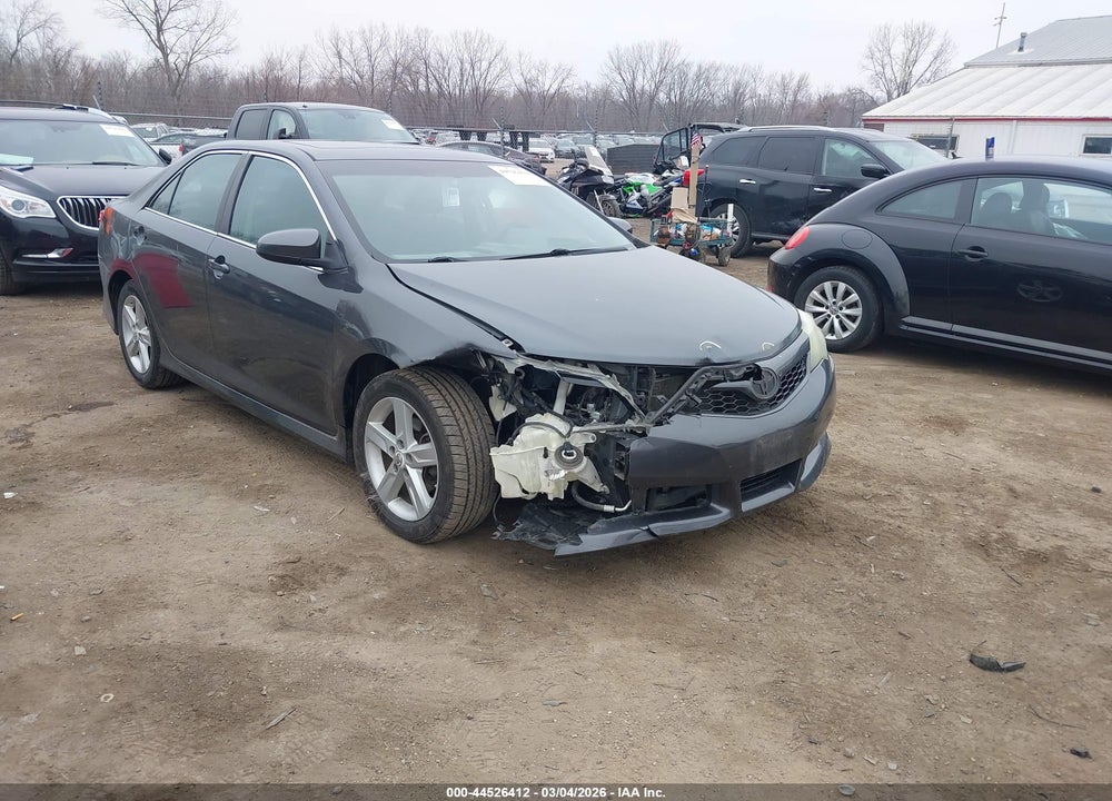 2012 TOYOTA CAMRY SE VIN: 4T1BF1FK3CU630710