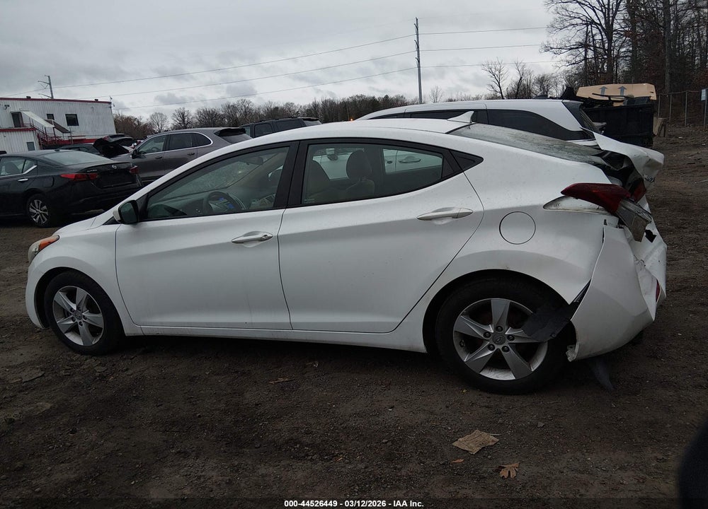 2013 HYUNDAI ELANTRA GLS VIN: 5NPDH4AE8DH367863