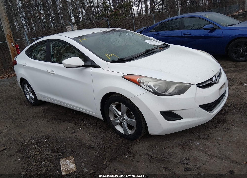 2013 HYUNDAI ELANTRA GLS VIN: 5NPDH4AE8DH367863