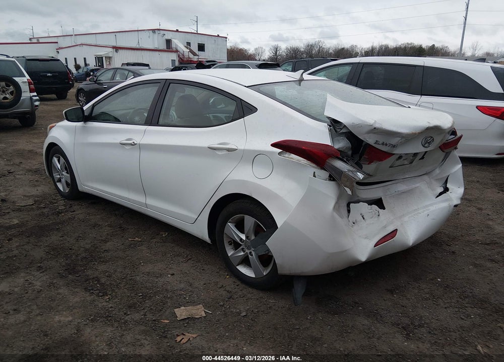 2013 HYUNDAI ELANTRA GLS VIN: 5NPDH4AE8DH367863