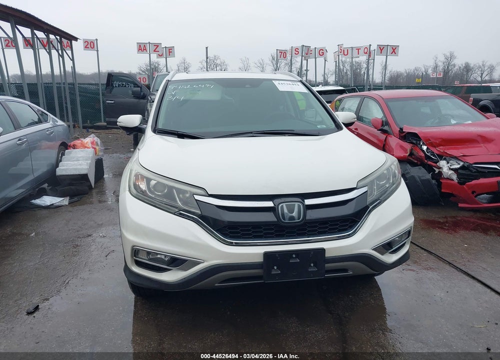 2016 HONDA CR-V TOURING VIN: 5J6RM4H96GL115839