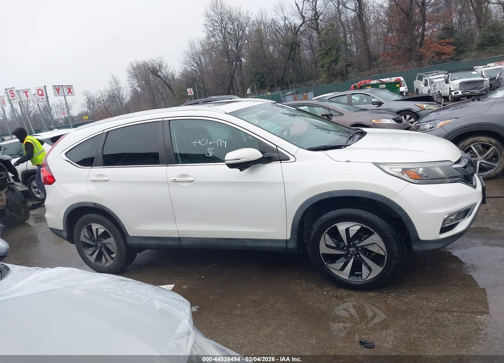 2016 HONDA CR-V TOURING VIN: 5J6RM4H96GL115839