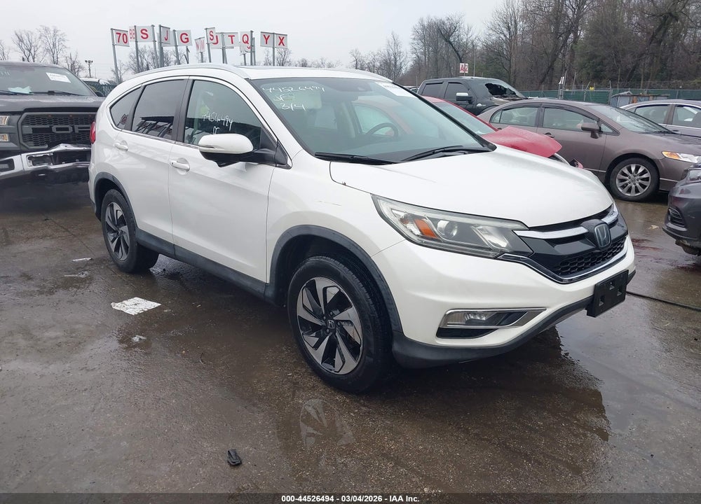 2016 HONDA CR-V TOURING VIN: 5J6RM4H96GL115839