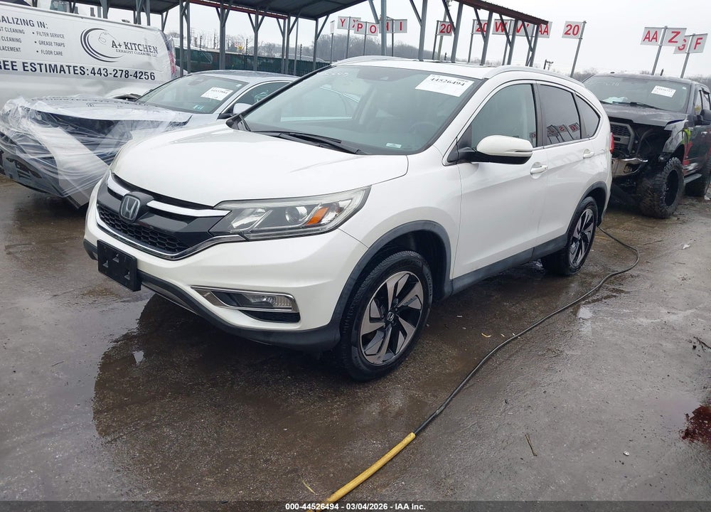 2016 HONDA CR-V TOURING VIN: 5J6RM4H96GL115839