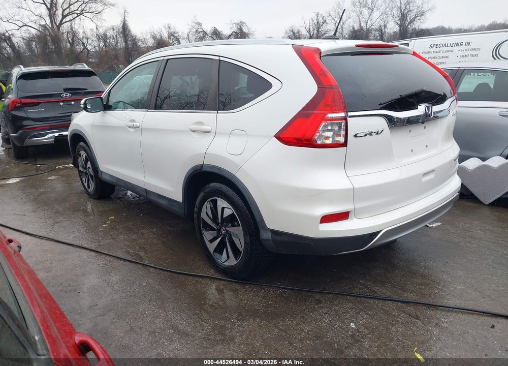 2016 HONDA CR-V TOURING VIN: 5J6RM4H96GL115839