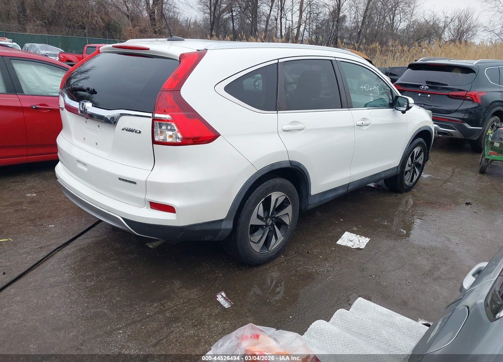 2016 HONDA CR-V TOURING VIN: 5J6RM4H96GL115839