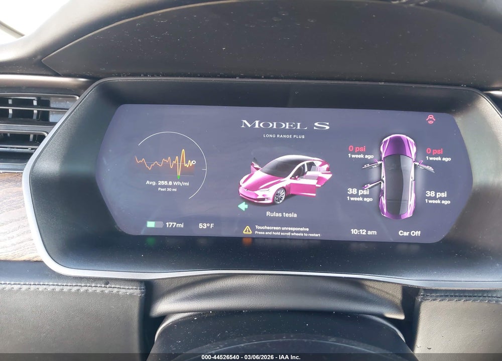 2021 TESLA MODEL S LONG RANGE DUAL MOTOR ALL-WHEEL DRIVE/LONG RANGE PLUS DUAL MOTOR ALL-WHEEL DRIVE VIN: 5YJSA1E28MF427245