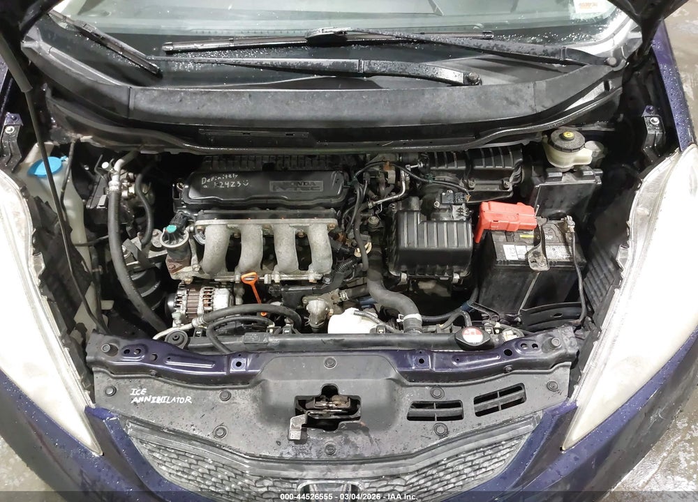 2009 HONDA FIT SPORT VIN: JHMGE87409S032552