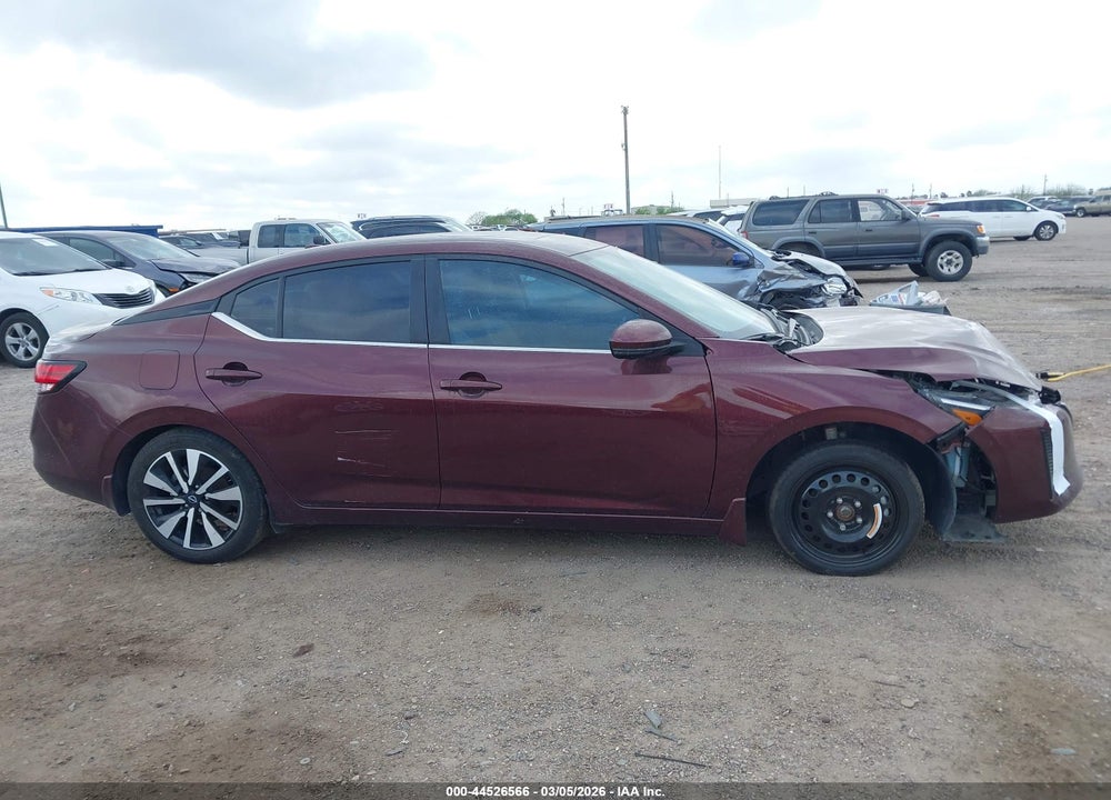 2025 NISSAN SENTRA SV VIN: 3N1AB8CV2SY212608