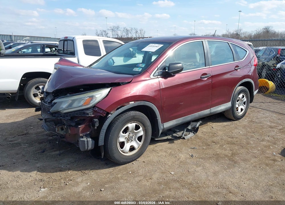 2015 HONDA CR-V LX VIN: 2HKRM3H39FH519667