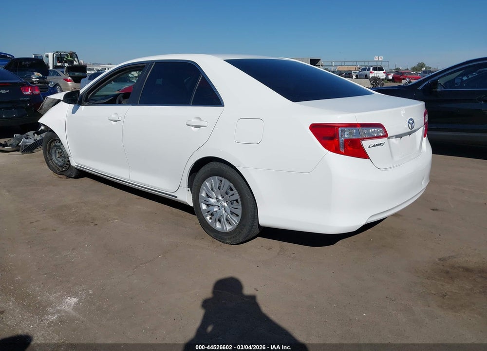 2013 TOYOTA CAMRY LE VIN: 4T4BF1FK9DR319662