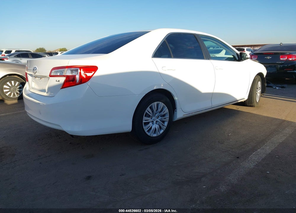 2013 TOYOTA CAMRY LE VIN: 4T4BF1FK9DR319662