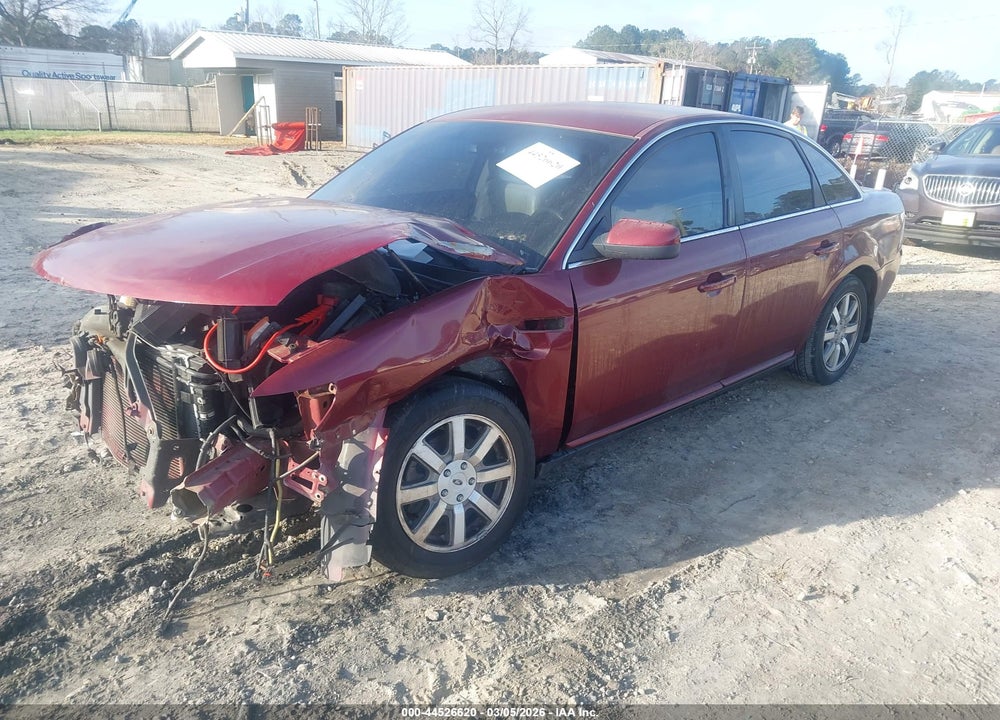 2008 FORD TAURUS SEL VIN: 1FAHP24W18G176248