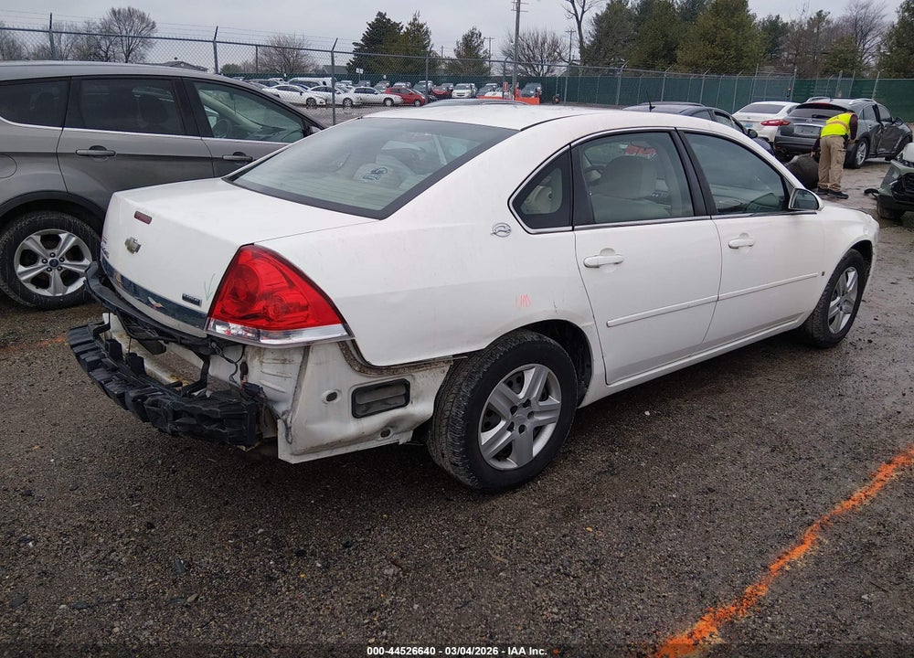 2007 CHEVROLET IMPALA LS VIN: 2G1WB58K879283084