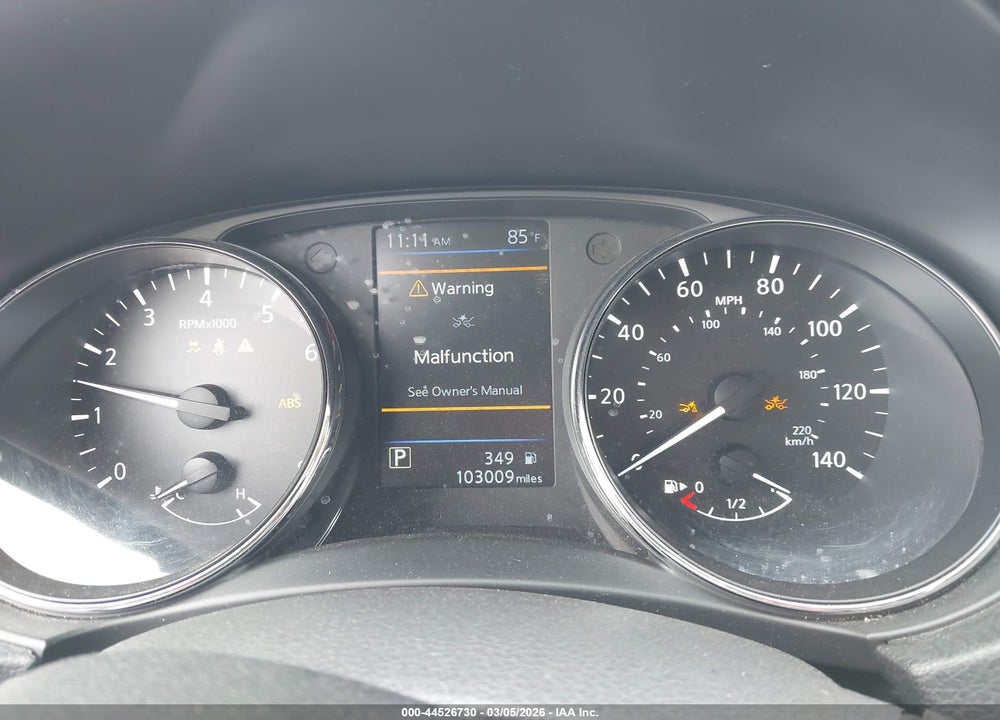2019 NISSAN ROGUE SV VIN: 5N1AT2MT3KC702807