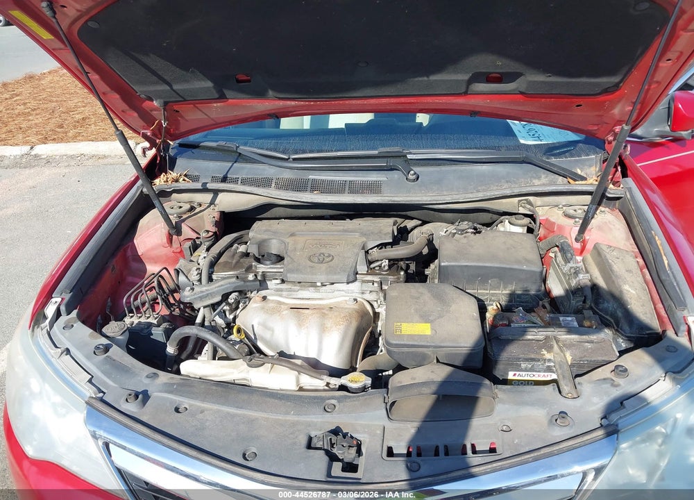 2012 TOYOTA CAMRY LE VIN: 4T1BF1FKXCU551972