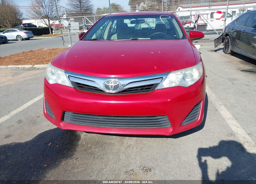 2012 TOYOTA CAMRY LE VIN: 4T1BF1FKXCU551972