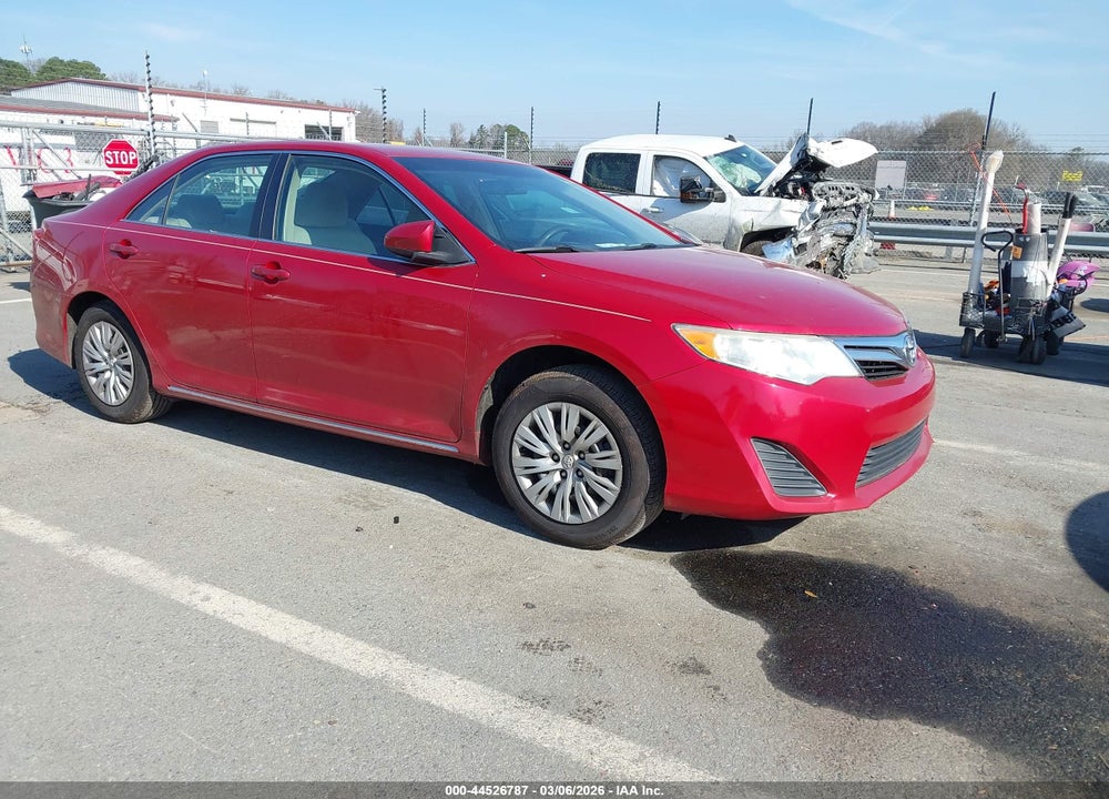 2012 TOYOTA CAMRY LE VIN: 4T1BF1FKXCU551972