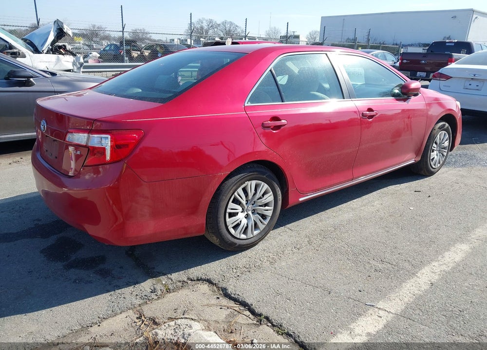 2012 TOYOTA CAMRY LE VIN: 4T1BF1FKXCU551972