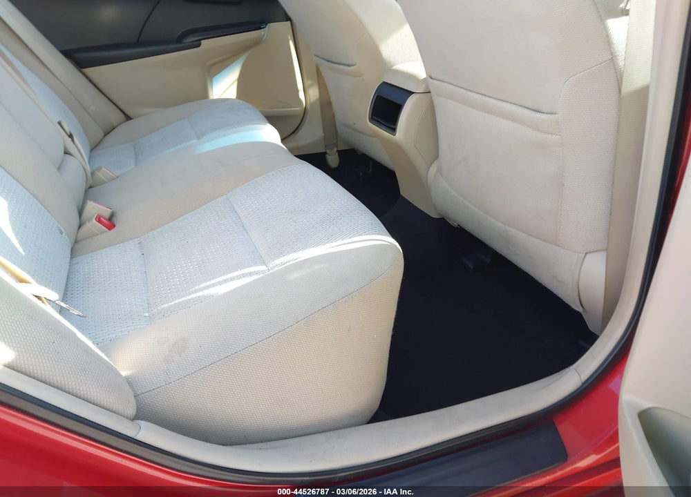 2012 TOYOTA CAMRY LE VIN: 4T1BF1FKXCU551972